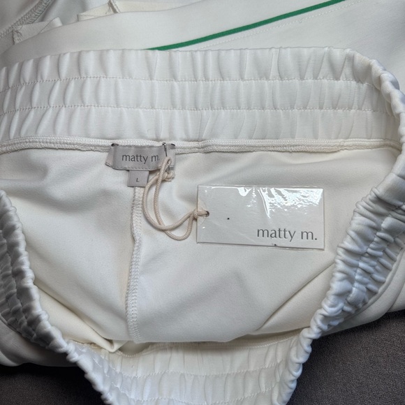 NWT Matty M White Sporty High Waister Skirt - Picture 5 of 5